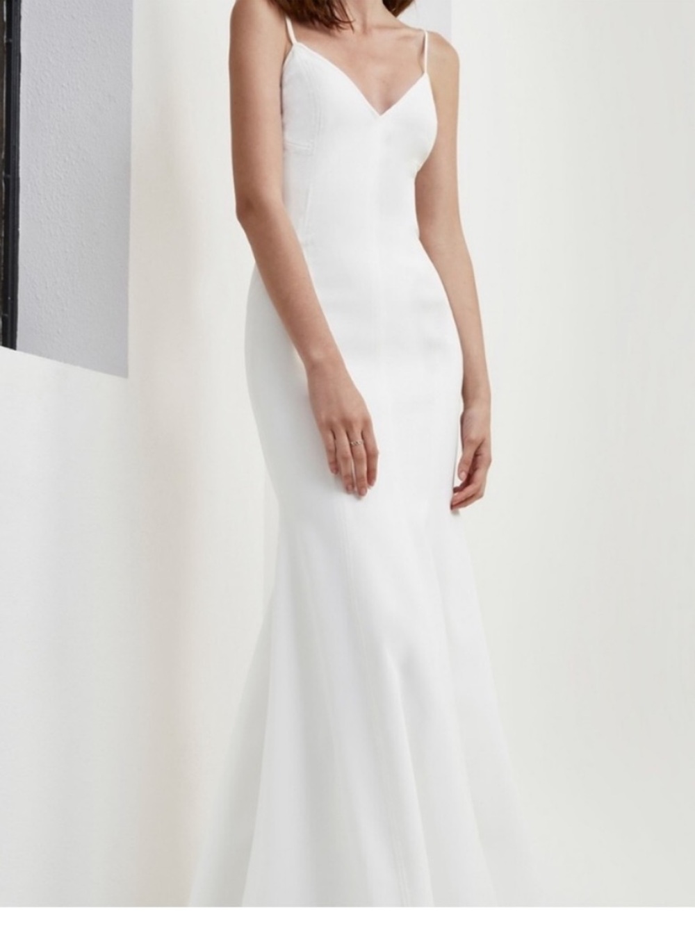 New C/MEO Collective Right Now Full Length Dress bridal bride wedding formal XS